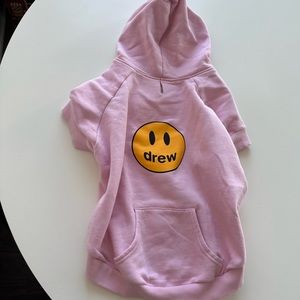 Drew House Pink Dog Hoodie - size L